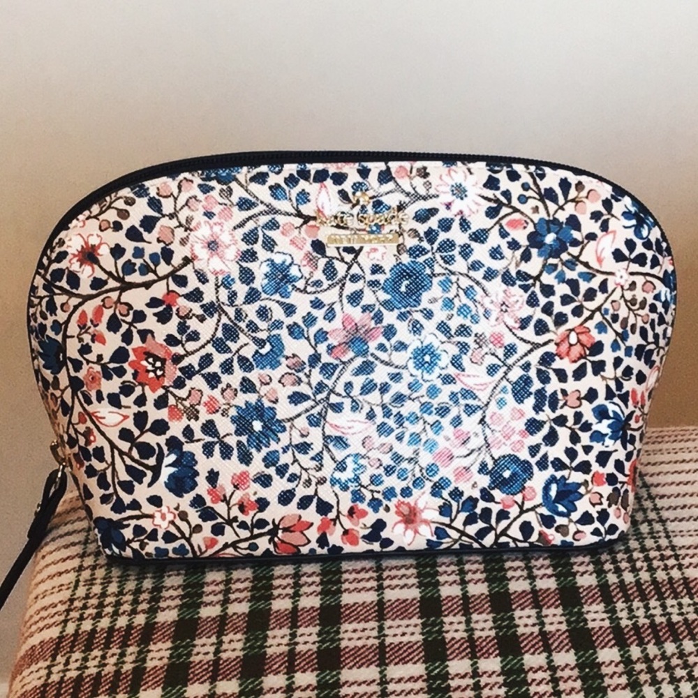 (NEW) kate spade Small Abalene Cosmetic Bag